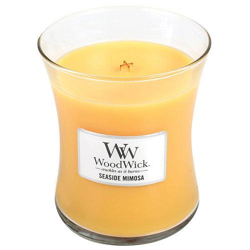 WOODWICK Seaside Mimosa Vase (seaside mimosa) - Scented candle 275 G - Parfumby.com