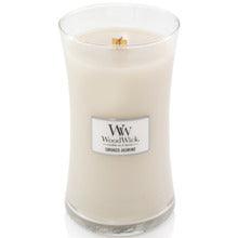 WOODWICK Smoked Jasmine Vase (Smoky Jasmine) - Scented candle 275 G - Parfumby.com