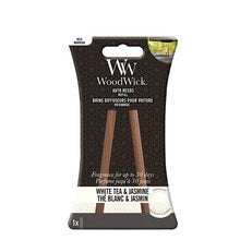 WOODWICK Auto Reeds Refill White Tea & Jasmine - Replacement car incense sticks