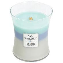 WOODWICK Woven Comforts Trilogy Vase (comfortable clothing) - Scented candle 275 G - Parfumby.com