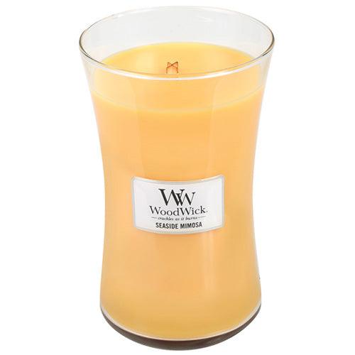 WOODWICK Seaside Mimosa Vase (seaside mimosa) - Scented candle 609.5 G - Parfumby.com