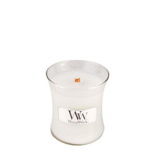 WOODWICK Island Coconut Scented Candle With Wooden Wick 85 G - Parfumby.com