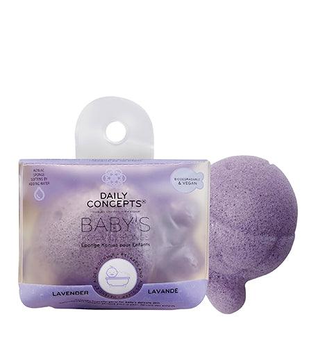 DAILY CONCEPTS Baby's Lavender Konjac Sponge 1 pcs - Parfumby.com