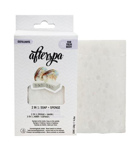 AFTERSPA Mother Of Pearl Soap Sponge 120 g - Parfumby.com