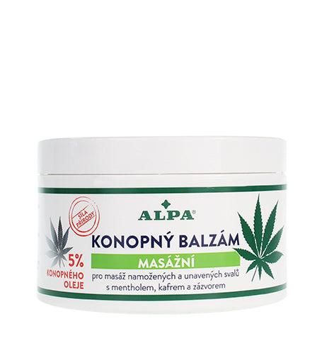 ALPA Hemp Balm Massager with Hemp Oil 250 ml - Parfumby.com