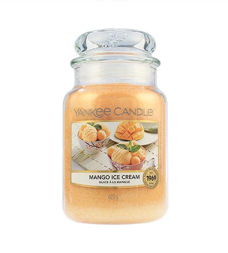 YANKEE CANDLE Mango Ice Cream Scented Candle 623 G - Parfumby.com