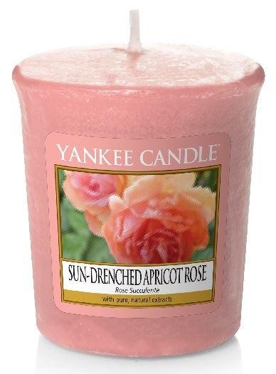YANKEE CANDLE Sun-Drenched Apricot Rose Candle - Aromatic votive candle 49 G - Parfumby.com