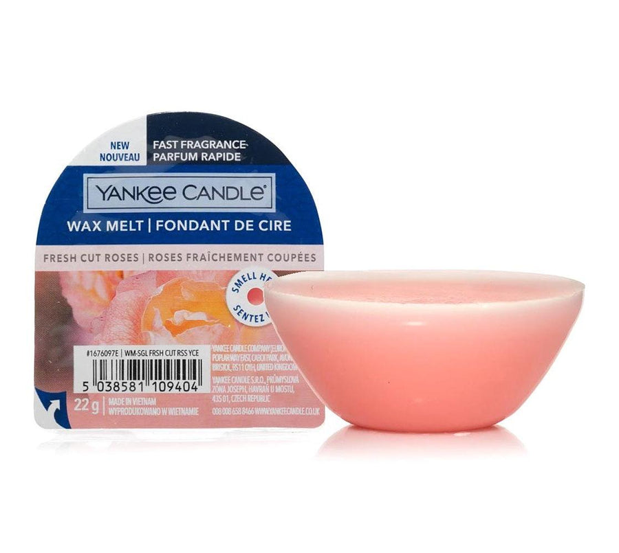 YANKEE CANDLE Fragrant Wax 22.7 G #Fresh Cut Roses - Parfumby.com