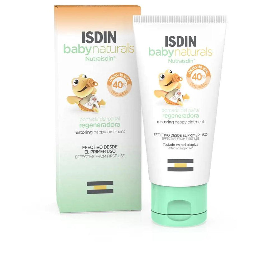 ISDIN Baby Naturals restoring Nappy Ointment Zn40 50 Ml - Parfumby.com