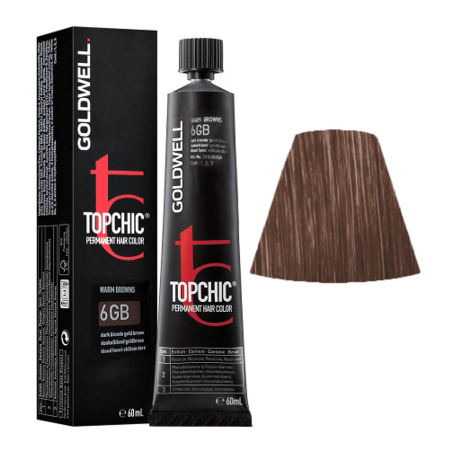 GOLDWELL Topchic Hair Color 6gb 6G60 ml - Parfumby.com