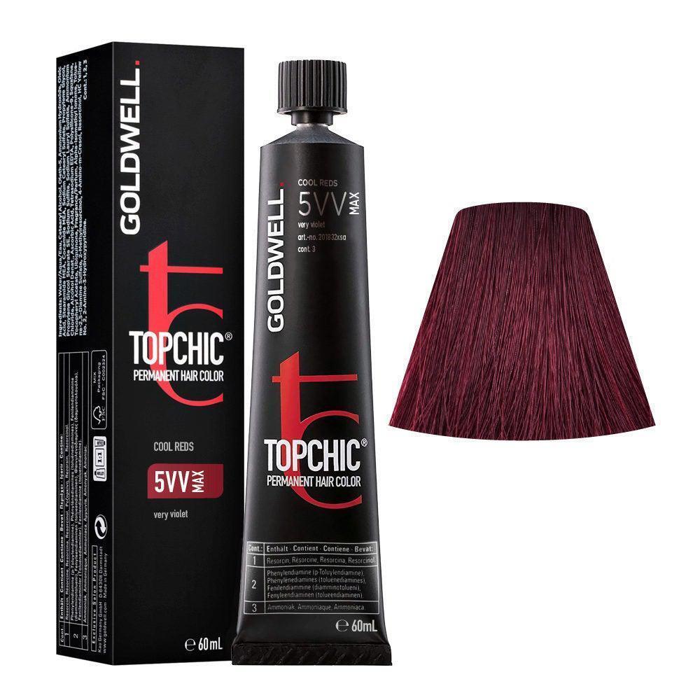 GOLDWELL Topchic Permanent Hair Color #5vv #5vv - Parfumby.com