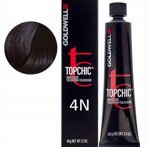 GOLDWELL Topchic Hair Color 4n 60 ml - Parfumby.com