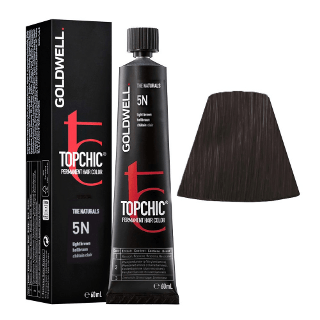 GOLDWELL Topchic Permanent Hair Color #5n #5n - Parfumby.com