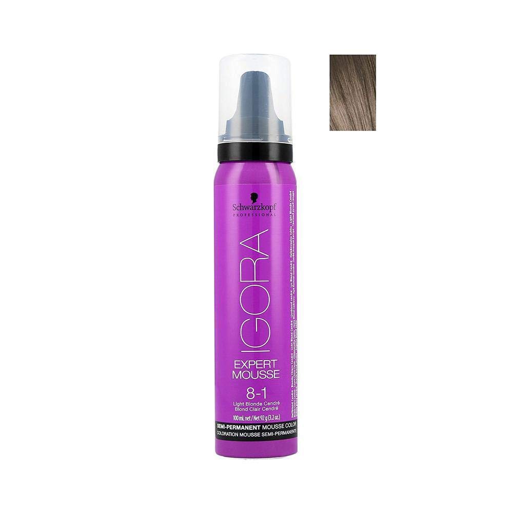 SCHWARZKOPF PROFESSIONAL Igora Expert Mousse Semi-Permanente Mousse Kleur 8-1 100 ml