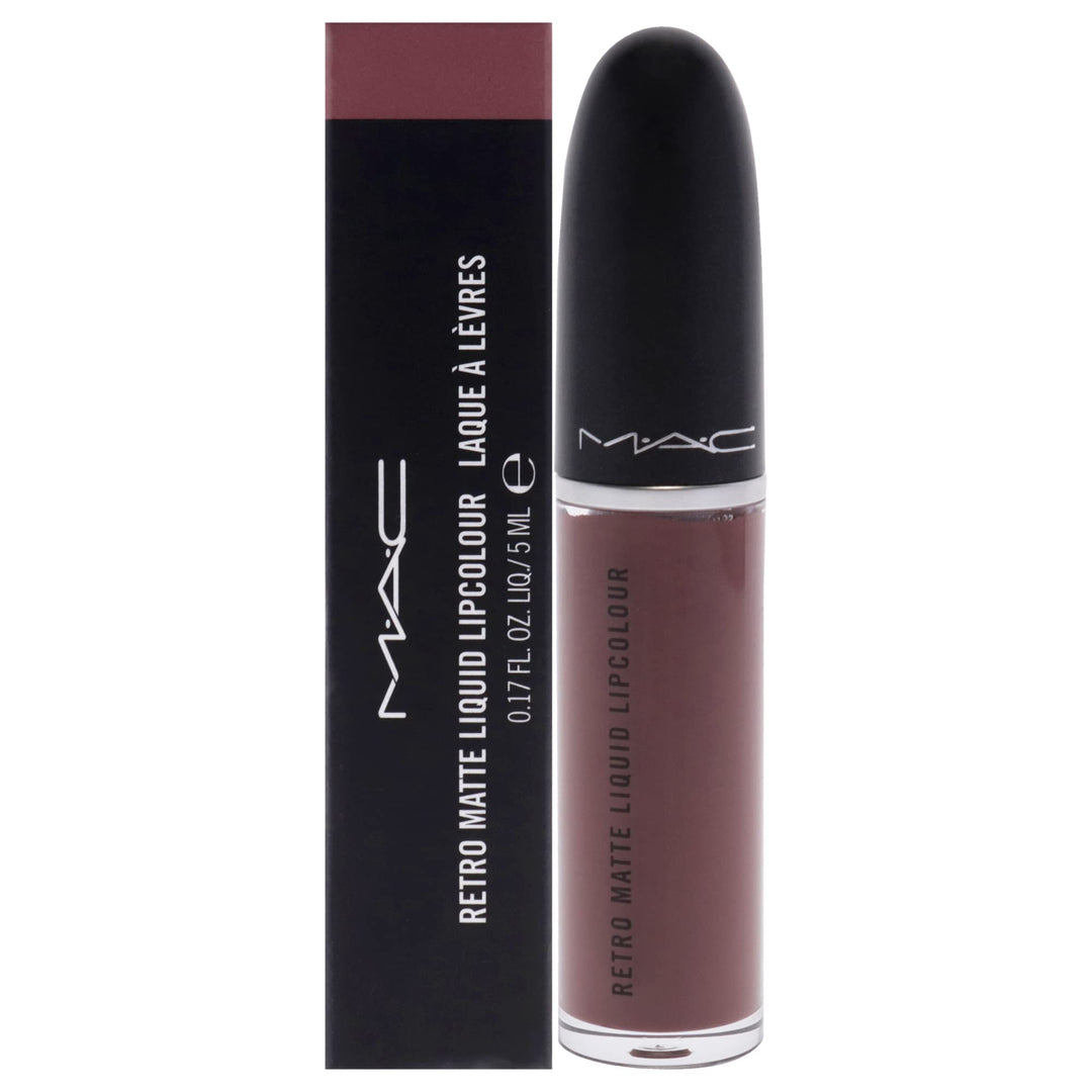 MAC  Retro Matte Liquid Lip Colour #topped With Brandy