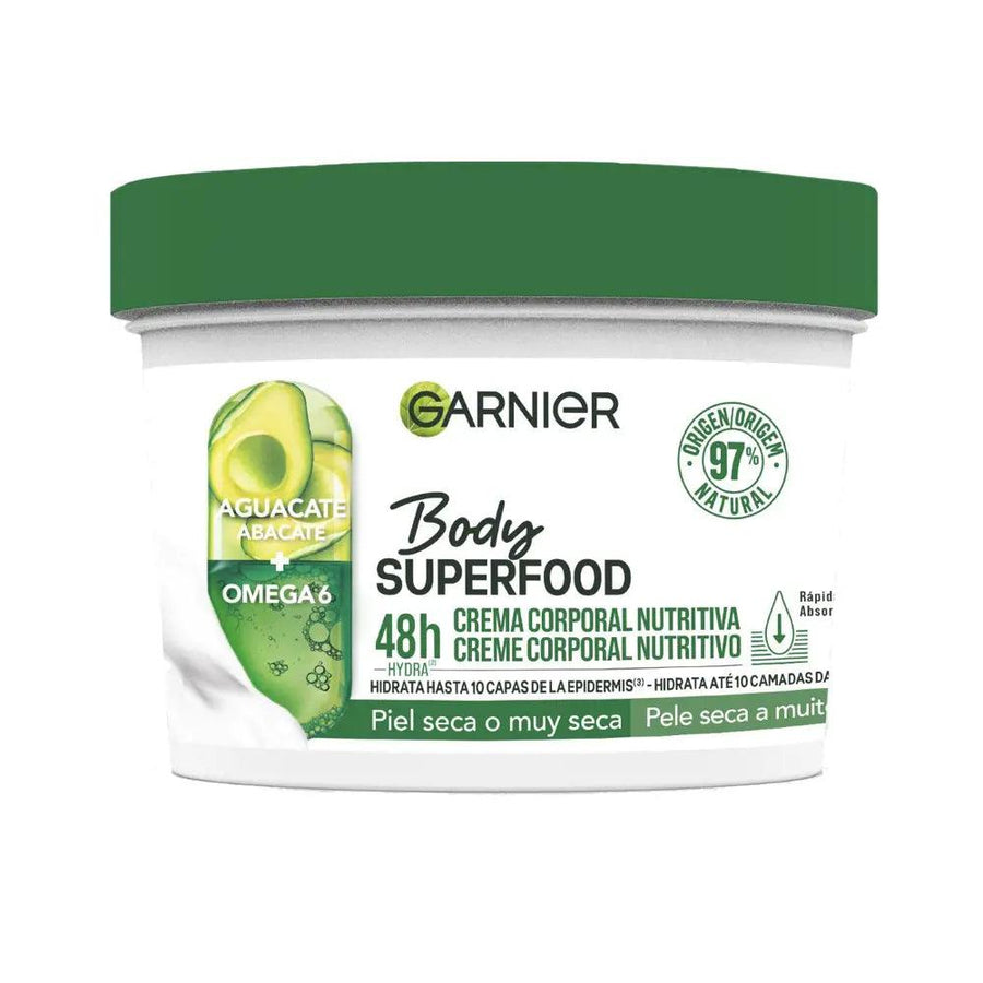 L'OREAL Garnier Body Superfood Nourishing Body Cream 380 Ml - Parfumby.com