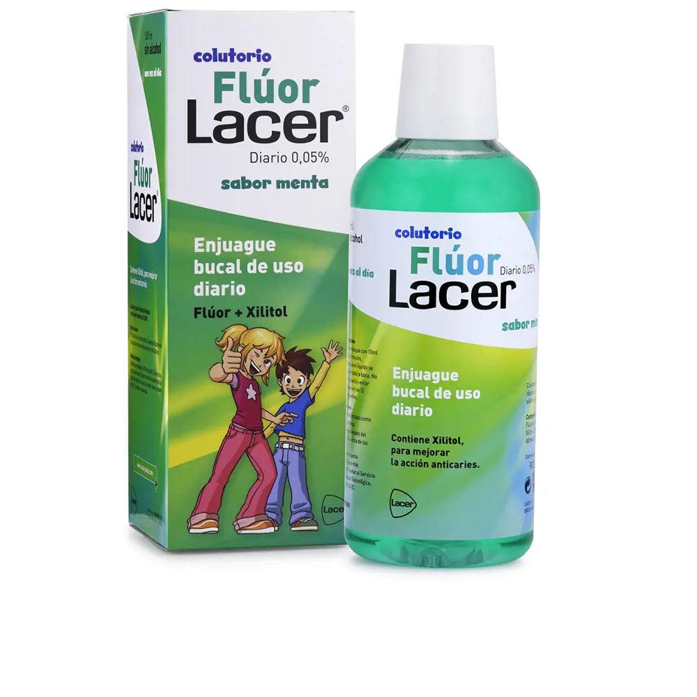 LACER Fluor Daily Mouthwash Mint 0.05% 500 ml - Parfumby.com