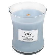 WOODWICK Soft Chambray Vase Cotton Chambray Scented Candle 609 g - Parfumby.com