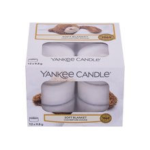 YANKEE CANDLE Zachte dekenkaars - Aromatische theekaarsen (12 stuks) 117,0 g