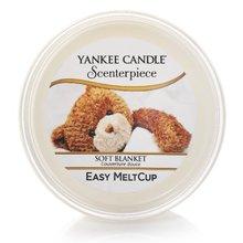 YANKEE CANDLE Soft Blanket Scenterpiece Easy Meltcup - Aroma Lamp Fragrance Wax 61 g - Parfumby.com