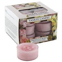 YANKEE CANDLE Fresh Cut Roses - Aromatic tealights (12 pcs) 9.8 G - Parfumby.com