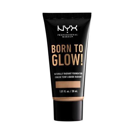NYX PROFESSIONAL MAKE UP Born To Glow Naturally Radiant Foundation #MEDIUM-OLIVE - Parfumby.com