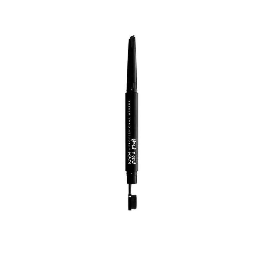 NYX PROFESSIONAL MAKE UP Fill & Fluff Eyebrow Pomade Pencil #BLACK-15GR - Parfumby.com