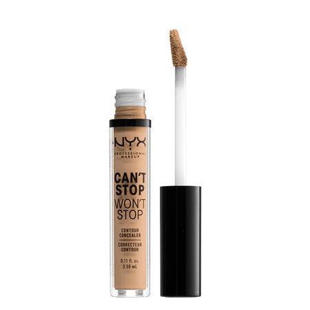 NYX PROFESSIONAL MAKE UP Can't Stop Won't Stop Contour Concealer #MEDIUM-OLIVE-3.5ML - Parfumby.com