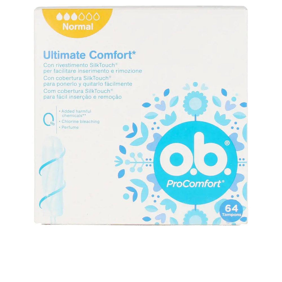 OB O.b. Procomfort Normal Tampon 64 U 64 pcs - Parfumby.com