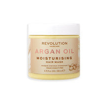 REVOLUTION HAIRCARE Moisturising Argan Oil Mask - Vyživující maska na vlasy s arganovým olejem 200ml