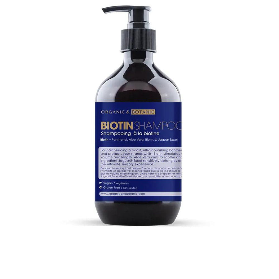 ORGANIC & BOTANIC ORGANIC & BOTANIC Organic & Botanic Ob Biotin Shampoo 500 ml - Parfumby.com