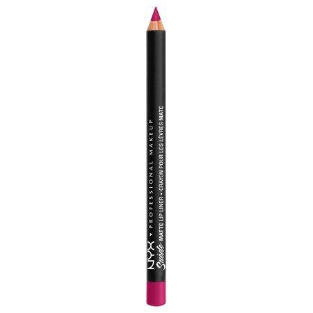 NYX PROFESSIONAL MAKE UP Suede Matte Lip Liner #SWEET-TOOTH-3.5GR - Parfumby.com
