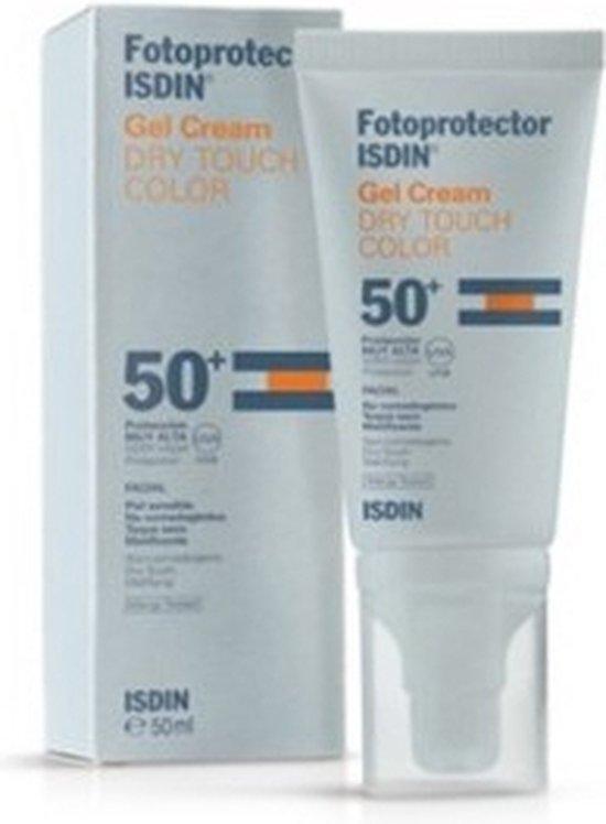ISDIN Fotoprotector Gel Cream Dry Touch Color Spf5050+ 50 Ml - Parfumby.com
