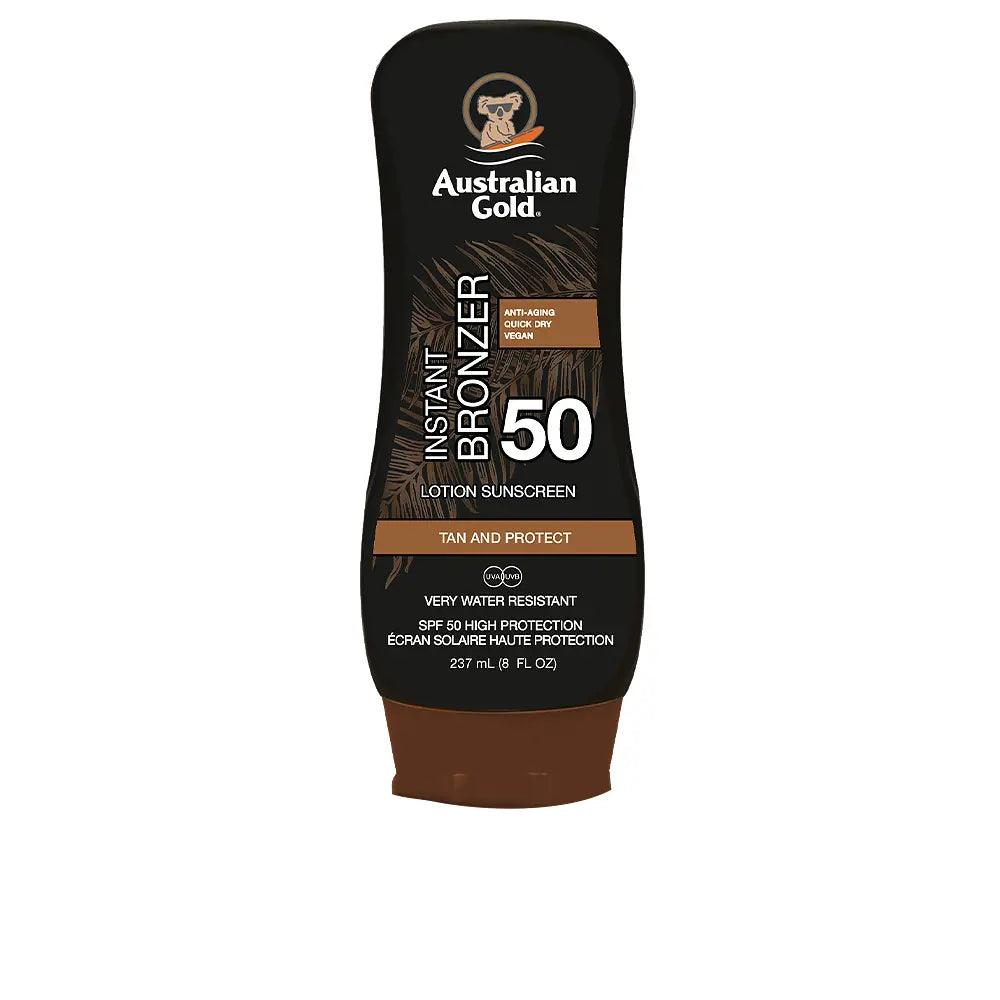 AUSTRALIAN GOLD Sunscreen Spf50 Lotion With Bronzer 237 ml - Parfumby.com