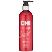 FAROUK SYSTEMS CHI Rose Hip Oil Color Nurture Protecting Shampoo (Gekleurd haar) - Beschermende shampoo 340ml