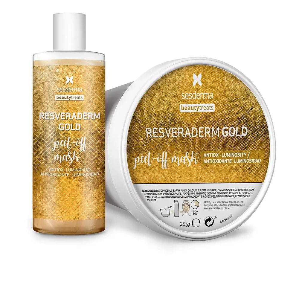 SESDERMA Beauty Treats Resveraderm Gold Peel Off Mask 25 G + 75 ml - Parfumby.com