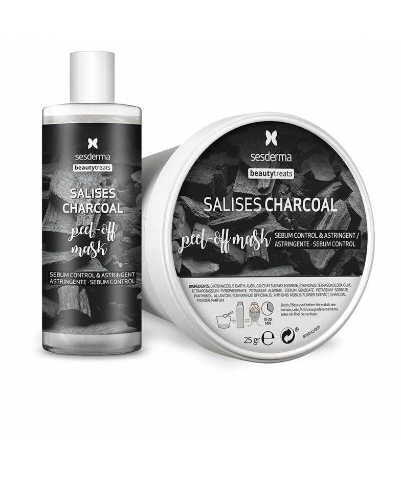 SESDERMA Beauty Treats Salises Charcoal Peel Off Mask 25 G + 75 Ml - Parfumby.com