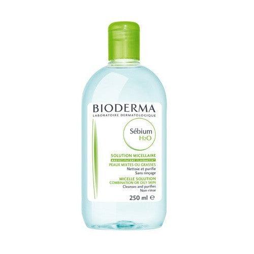 BIODERMA Cleansing Water For Oily Skin Sebium H2o (solution Micellaire) 250 ml - Parfumby.com