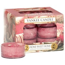 YANKEE CANDLE Home Sweet Home Candle - Aromatic tea candles (12 pcs) 9.8g
