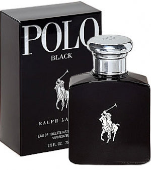 RALPH LAUREN POLO BLACK 4.2 EAU DE TOILETTE SPRAY FOR MEN