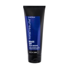 MATRIX Masker voor het neutraliseren van gele tinten van blond haar Totale resultaten (Brass Off Color Obsessed) 200 ml 200 ml