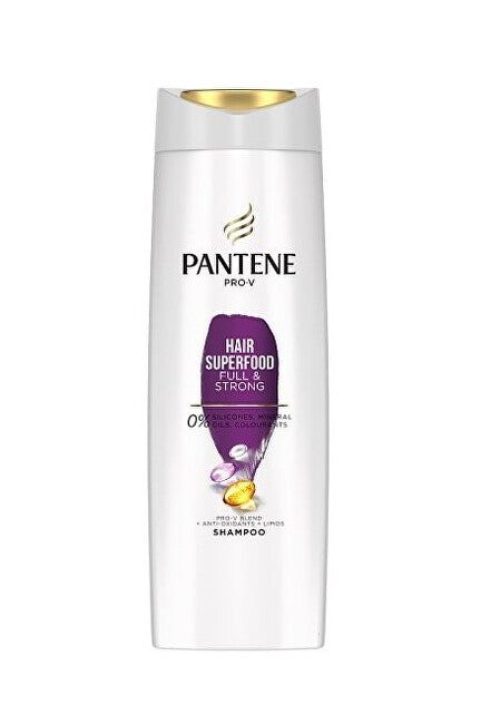 PANTENE Hair Superfood Volledige en sterk versterkende shampoo voor beschadigd (Shampoo)
