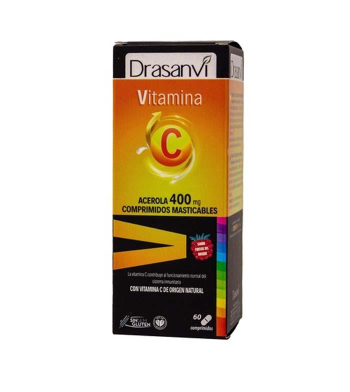 DRASANVI Vitamin C 400 Mg 60 Chewable Tablets 1 pcs - Parfumby.com