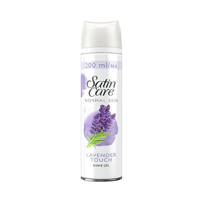 GILLETTE Satin Care Lavender Touch Shave Gel 200 ml - Parfumby.com