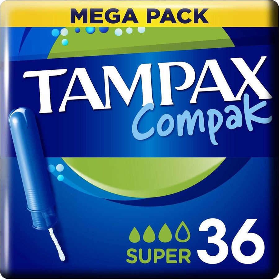 TAMPAX Compact Tampon 36 Pcs - Parfumby.com