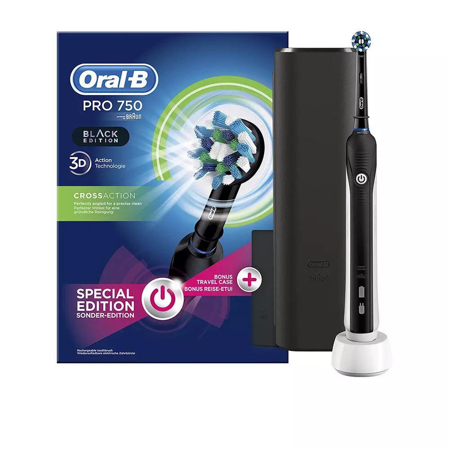 ORAL-B ORAL-B Cross Action Pro750 Electric Brush Set 2 Pcs - Parfumby.com