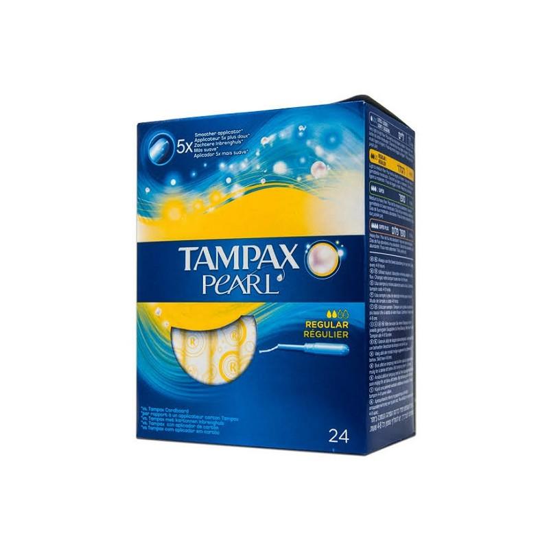 TAMPAX Pearl Tampon Regular 24 U 24 pcs - Parfumby.com