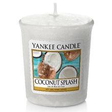 YANKEE CANDLE Coconut Splash Candle - Aromatic votive candle 49 G - Parfumby.com