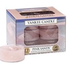 YANKEE CANDLE Pink Sands Candle - Aromatic tea candles (12 pcs) 9.8 G - Parfumby.com