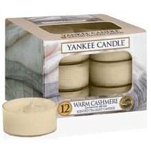 YANKEE CANDLE Warm Cashmere Candle - 4 Aromatic Tealights 12 pcs 9.8 g